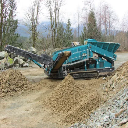 Sand Screening Machine For Construction Equipment