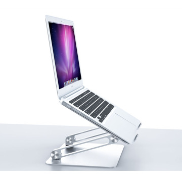 Laptopständer, ergonomischer Computerständer aus Aluminium mit Kühlung