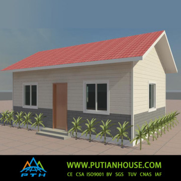 Steel Frame Villa House Designs (PTHC-1)