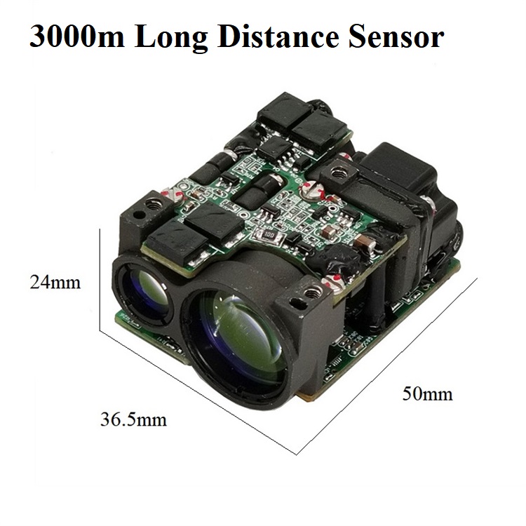 3000 m langes Fernglas kleiner Sensor