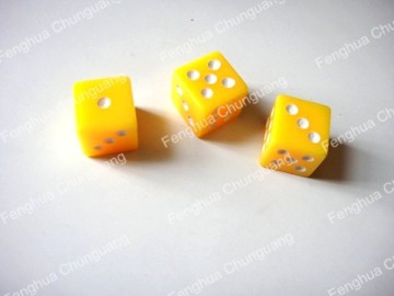 Dice with Straight Corner and Printing Logo