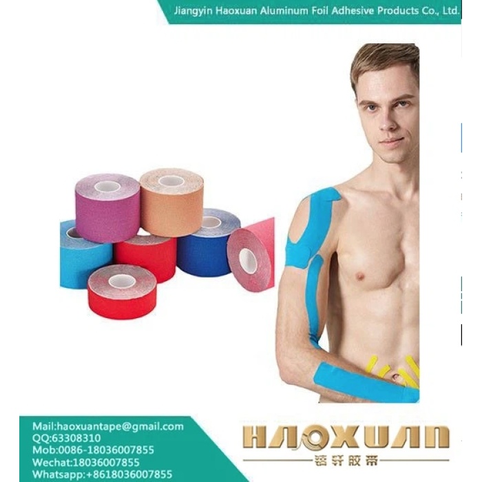 Cinta adhesiva de soporte de rodilla