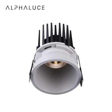 High Lumen Aluminum Alloy Antiglare Modern Dimmable LED Downlight