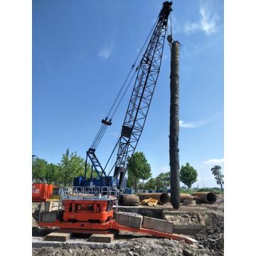 High accuracy automatic piling machine