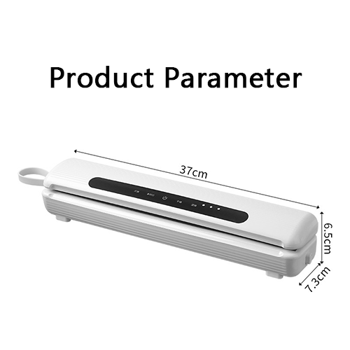 Rechargeable Mini Vacuum Sealer All in One for Food Bags Auto Seal and Home Use