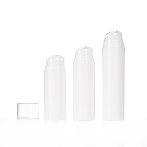 white Airless Bottles OEM/ODM Airless Cosmetic Pump Bottles for Lotions Factory