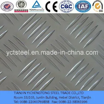 6061 Aluminium Checkered Plate with Good Anti-Skidding