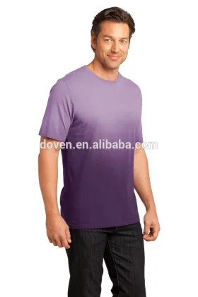 Gradient Color fashion t shirts