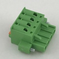 spring female pluggable terminal block with locking screws