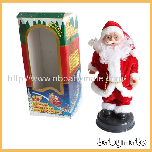 Santa Claus Standing And Sining 