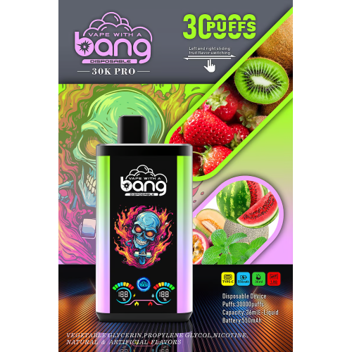 Bang 30K PRO Newest Dual Flavor Disposable Vape
