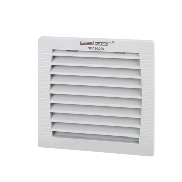Salzer SFA20.000 145x145mm IP54 Filtro della ventola industriale ABS con copertina della ventola 9803