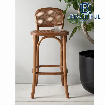 Liangjia solid wood bar stools