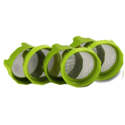 Nursery Trays Lids Seed Sprouter Germination Cover Sprouting Filter Gardening Supplies Mason Jar Sprouting Lids