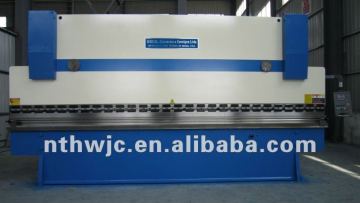 Steel-welded construction with good rigidityWC67Y Series hydraulic sheet metal bending machine