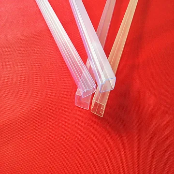 Clear Aniti-static electronic packaging tube plastic