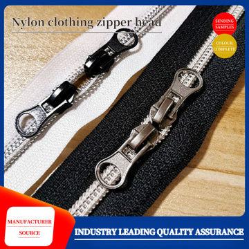 Nylon opening zipper exclusive