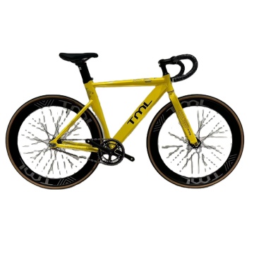 Factory Direct Wholesale: Custom Bicycle Racing Bike 700C Fixed Gear Aluminum Alloy Hub Gear Cycle