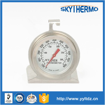 standing or hanging Stainless Steel Oven / Grill / BBQ thermometer with large display