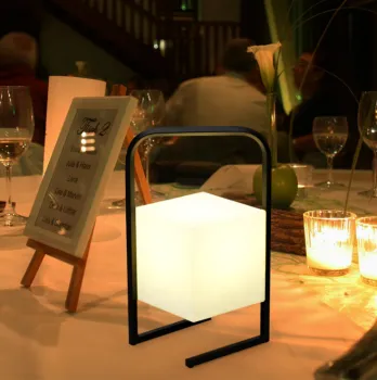 Portable Rechargeable Bedside Lamp with Remote Control