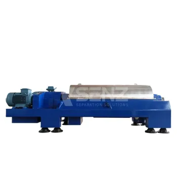 Capacity 50-500L/H Mini Model Laboratory Industrial Decanter Settling Centrifuge
