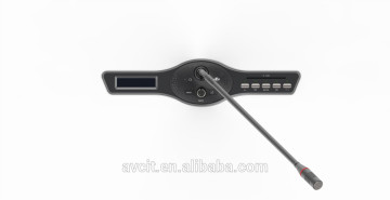 With voting and LED display feature Embedded delegate microphone