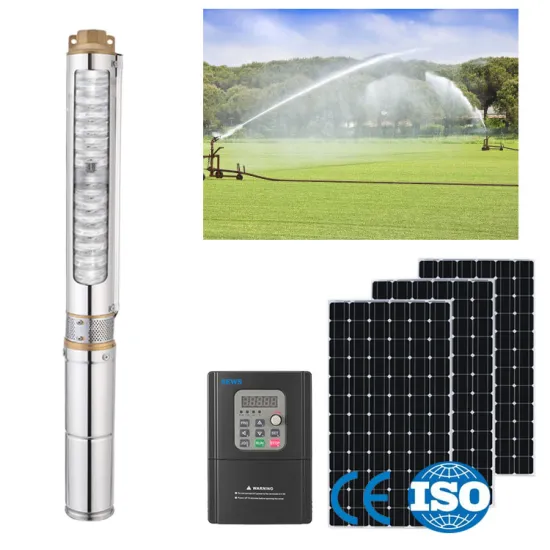 Smart Solar-Powered Submersible Water Pump for Large Scale Drip Irrigation