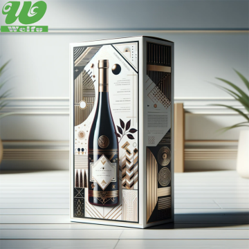 Luxury Custom Made Rigid Cardboard Champagne Boxes and Wine Packaging