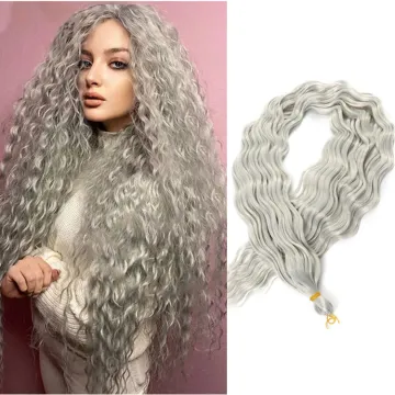 Afro Curls Crochet Braids Ombre Braiding Hair Extensions Deep Wave Twist Crochet Hair Natural Synthetic Wholesale