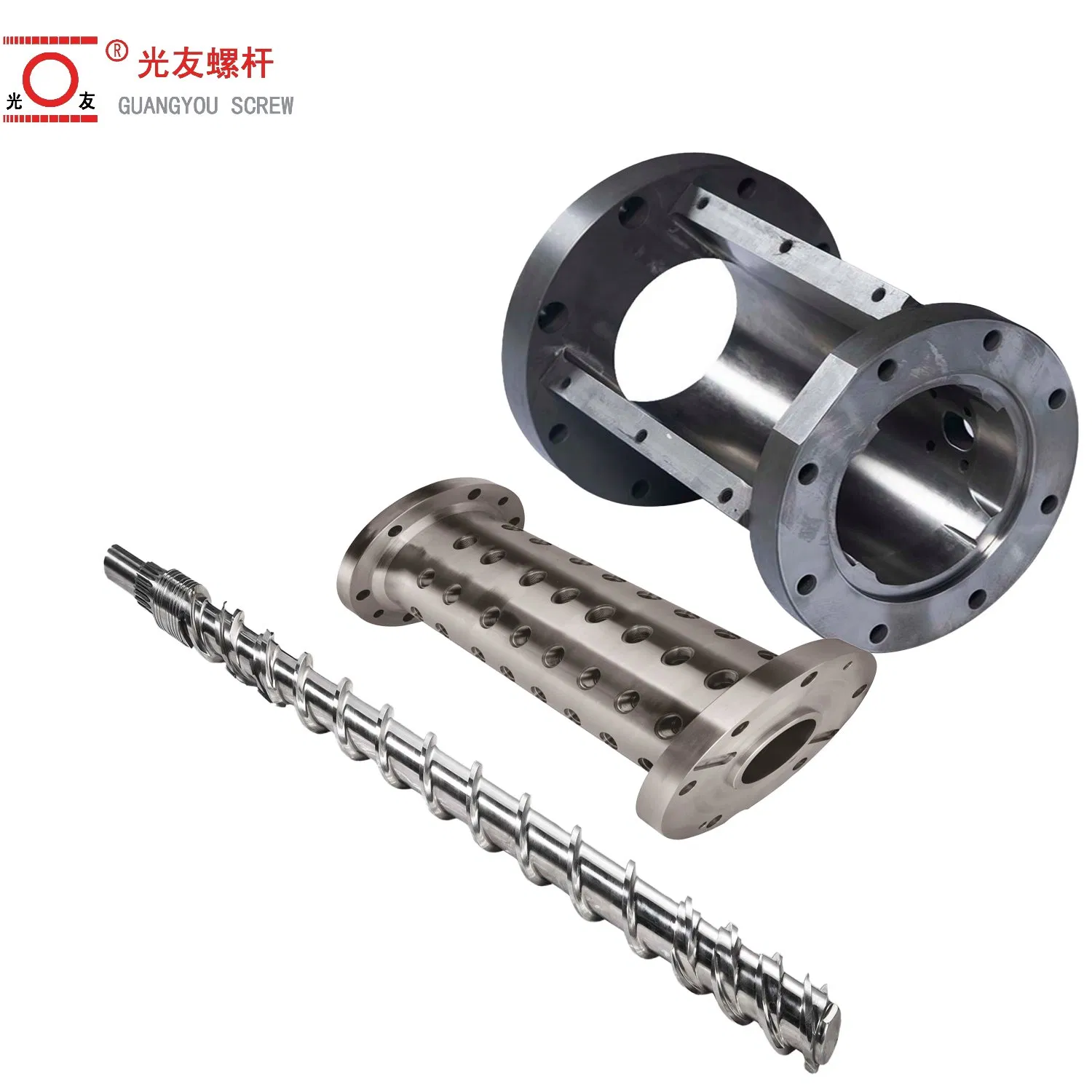 Goma tornilyo at bariles para sa extruder