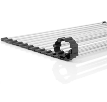 Rack di scarico portatile sopra il lavandino
