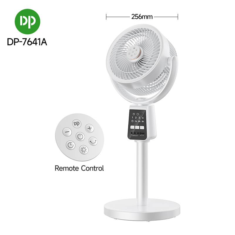 7`` Rechargeable Standing Remote Fan DP-7641A