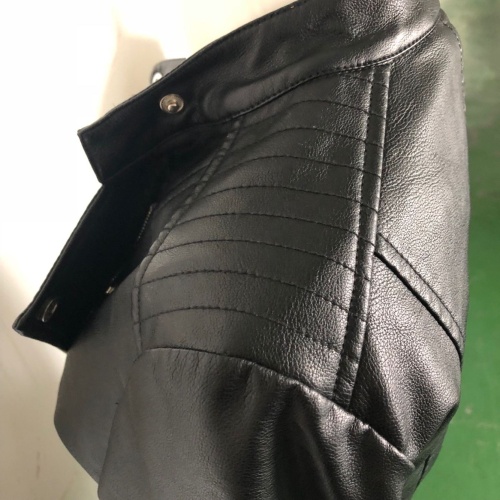 Fashion short women pu leather jacket ladies black small leather jacket women black coat ladies jackets