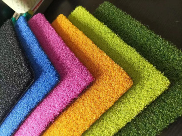 Comprehensive functional pattern artificial grass for gym