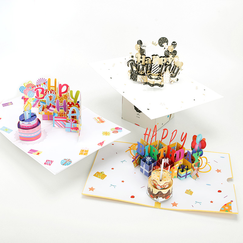 Musical Birthday Cake Greeting Card