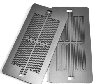 Hot Selling Graphite Bipolar Plate with Good Electrical Conductivity for New Energy Vehicles