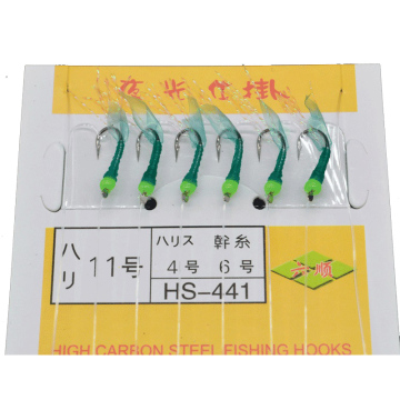 Taigek 6# -14# pesce pelle carpa Trota salata Acqua sabiki ganci per rig - nuovo arrivo