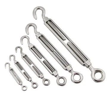 Heavy Duty 300kg M10 Stainless Steel 316/304 Open Body Turnbuckle Rigging Accessories Hang Kit
