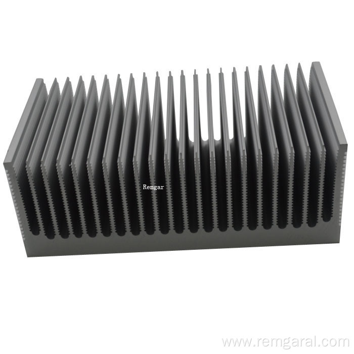 custom extruded profile heat sink extrusion aluminum