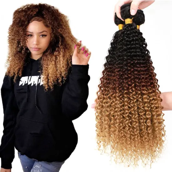 Kinky Curly Hair Bundles Bundles 8 30 inches long Hair Weave Natural Color Hair Extension