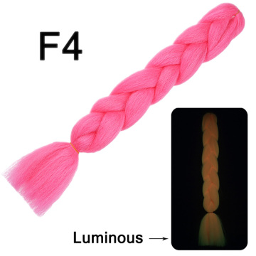 Luminous Wholesale X Pression Synthetic Hair Braids Dreadlock Extensions For Woman
