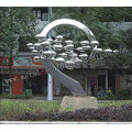 Stainless Steel Headspring Sculpture