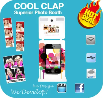 Fashion design for basic weeding an dparty photo booth machines