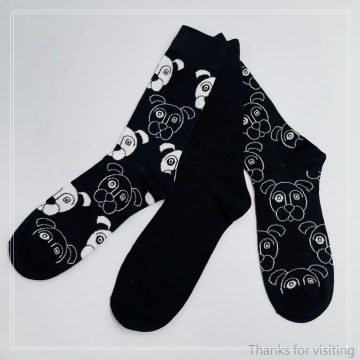 Spring and autumn mid-length cotton socks deodorizing