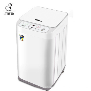 3.5kg Automatic Single Tub Mini Washing Machine with Tempered Glass Cover