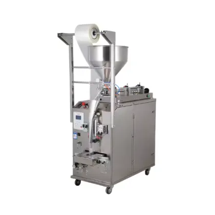 Pneumatic Automatic Sauce Packing Machine for Peanut Butter, Sauce, Strawberry, and Tomato Paste