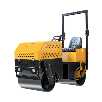 Mini Vibratory Road Roller - 1.5 Ton Double Drum Compact Equipment