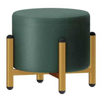 Modern Velvet Furniture with Metal Legs: Sofas, Stools & Ottomans