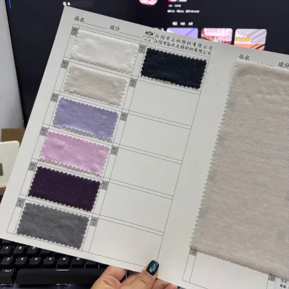 2026 High-End Ribbed Jersey Breathable Fabric