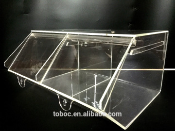 popular acrylic candy box with a lid